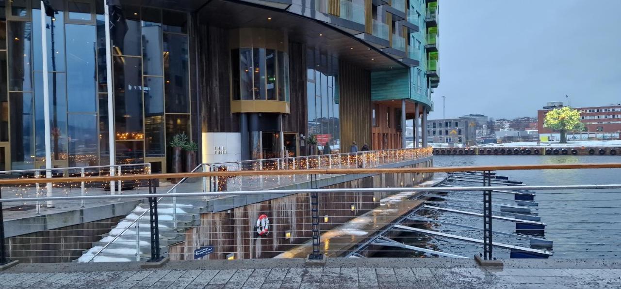 Luxury 2 Bedroom Apartment In Tjuvholmen Oslo Bagian luar foto